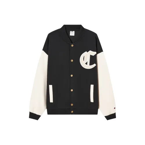 Champion Куртка Европейская версия Унисекс Черный