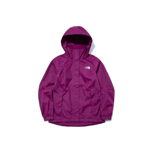 The North Face Hyvent Поход Водонепроницаемый и Ветрозащитный для Сохранения Тепла Ветровка Унисекс Розово-фиолетовый