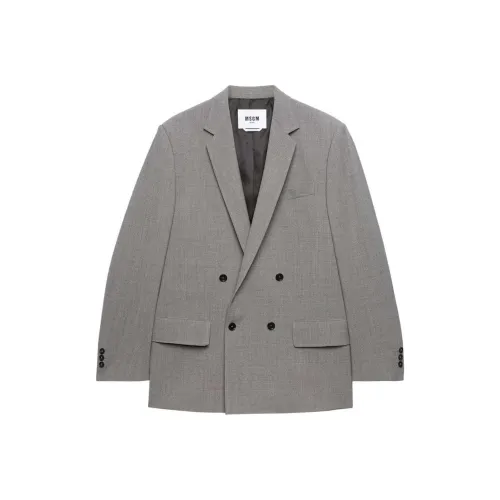 MSGM Бизнес-костюм мужской средний серый