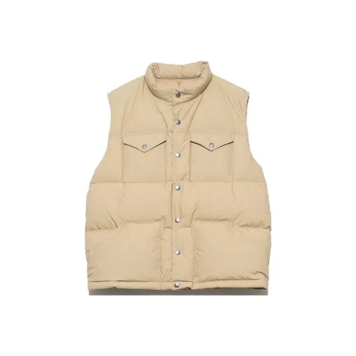 THE NORTH FACE PURPLE LABEL Хаки Мужской Пуховый жилет
