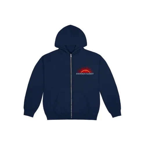 Cactus Plant Flea Market CPFM Collaboration X Erewhon Co Branded SERIES Темно-синяя унисекс куртка