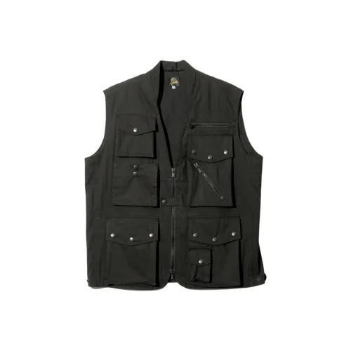 Needles Черный Унисекс Жилеты