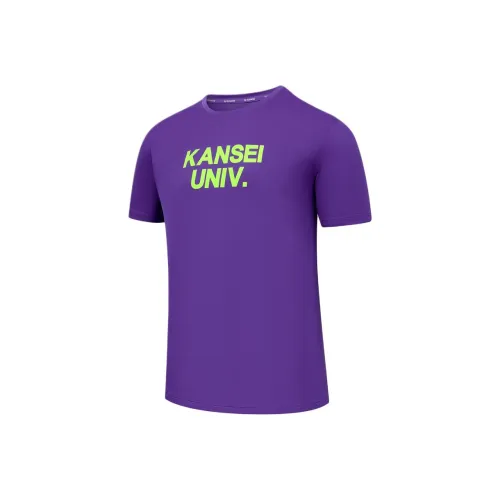 QIAODAN Strong Air Blowing T-Shirt Мужская Дворцовый Фиолетовый