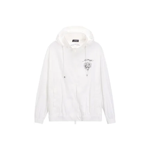 Ed Hardy Белый Мужской Куртки