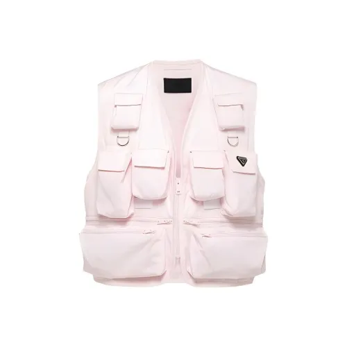 PRADA Мужские жилеты персикового цвета