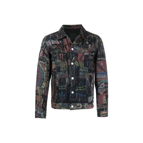 GIVENCHY Denim Jacket Men's Black