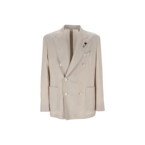 LARDINI Бизнес-костюм мужской бежевый