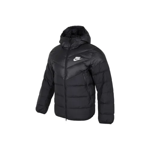 Nike Мужские Черные Пуховики