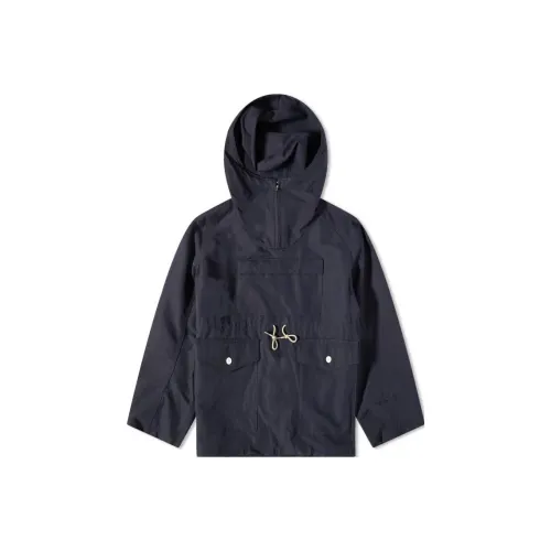 Visvim Мужские куртки морского синего цвета