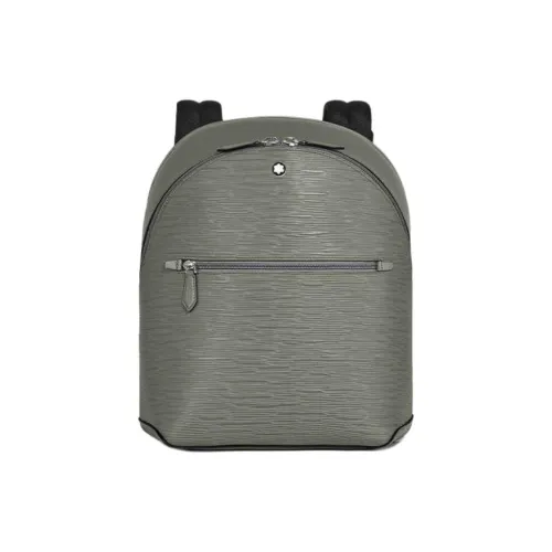 MONTBLANC Кожа Рюкзак Мини Унисекс Элегантный Серый
