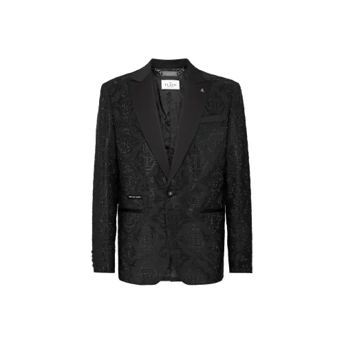 PHILIPP PLEIN Бизнес-костюм Пальто Мужской Черный