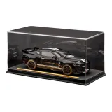 Mustang GT500 [Черный] + Черная кожа Коробка для демонстрации