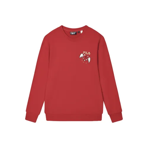 FILA ORIGINALE Легендарный красный RD Унисекс Свитшоты