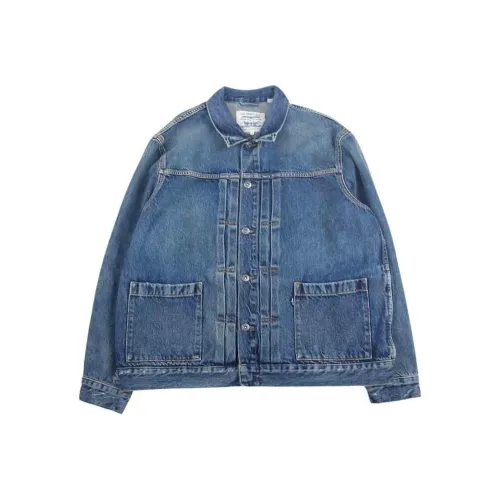 Levi's Midnight Blue серия Джинсовая куртка Мужская Синяя