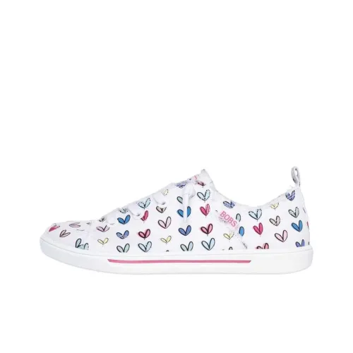 Skechers Bobs B Cute Low Топ Скейтборд Кроссовки Женские Белые Многоцветные