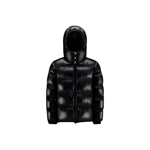 MONCLER Черный Мужской Пуховик