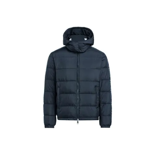 ARMANI EXCHANGEAE FW21 Хлопковый пуховик Мужской Темно-синий