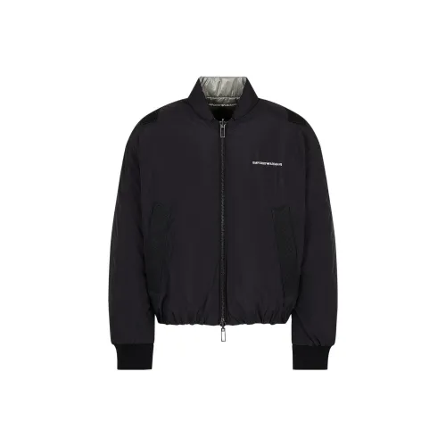 EMPORIO ARMANI SS23 Куртки и Пальто Мужской Черный