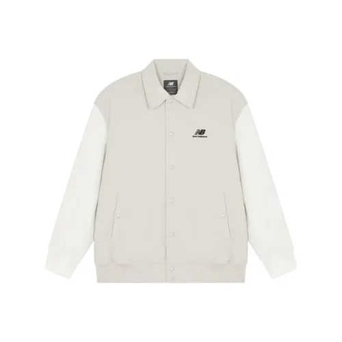 New Balance совместный бренд Хлопковый пуховик Зимний Унисекс Экрю