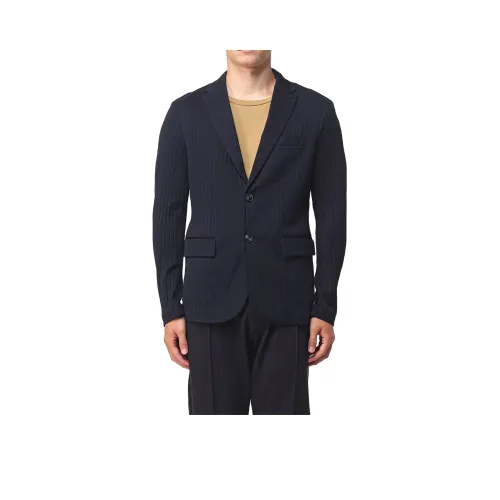 GIORGIO ARMANI FW23 Куртки и пальто Мужской Синий