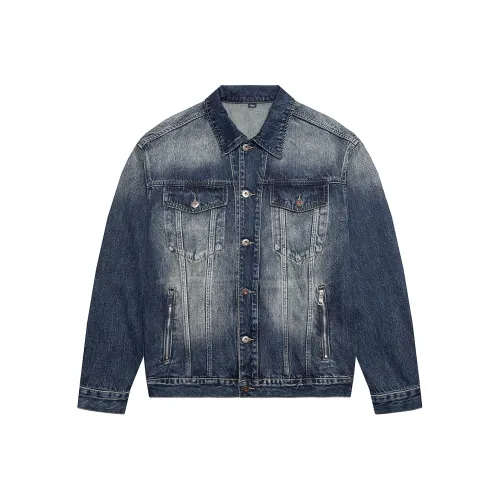 JASONWOOD Cowboy on the Run Denim Jacket Unisex Sapphire Blue
