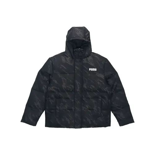 PUMA Черный Мужской Пуховик