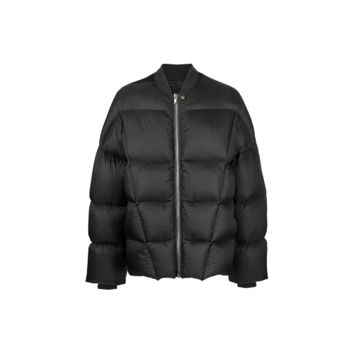 RICK OWENS RO FW22 Пуховик Унисекс Черный