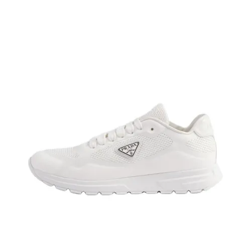 PRADA Prax 2,0 Low Топ Повседневная обувь Женская Белая