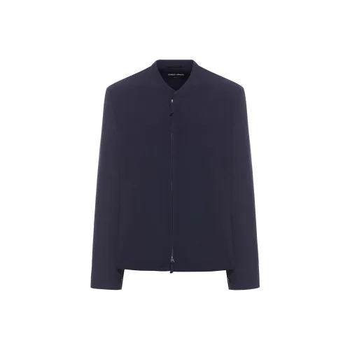 GIORGIO ARMANI Куртки и Пальто Мужской Светло-Синий