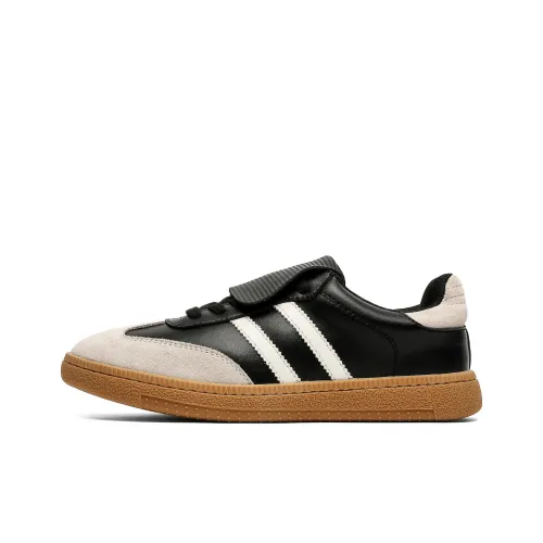 WEISHIBANGWEI Slip-resistant Увеличение Высоты Низкие Кроссовки для Скейтбординга Мужские Черные