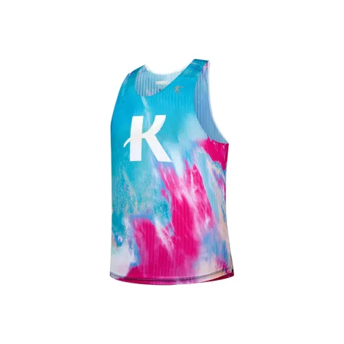 QIAODAN Strong Air Blowing Бег Майка Мужская Тихий синий