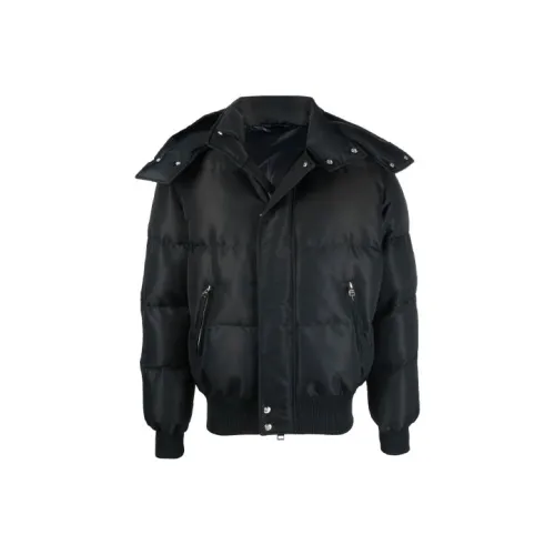 Alexander McQueen Пуховая куртка Мужская Черная