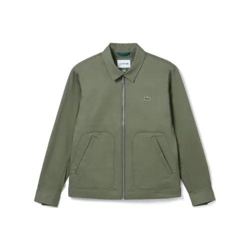 LACOSTE Army Green Мужские Куртки