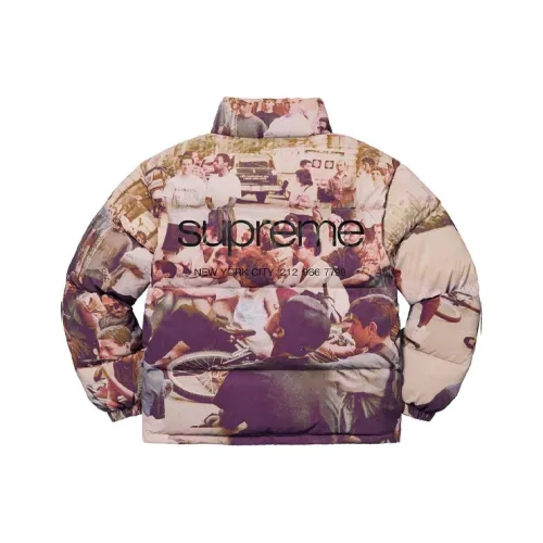 Supreme FW21 Пуховик Унисекс Многоцветный