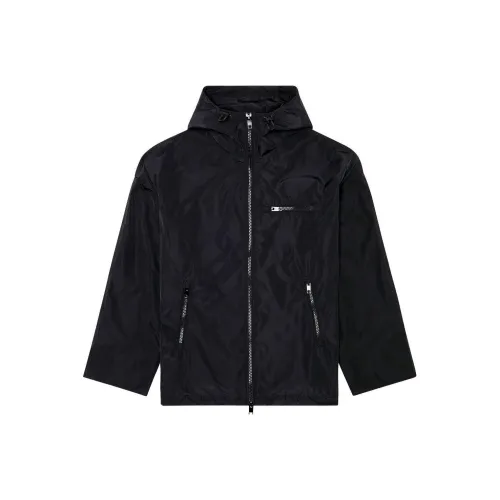 DIESEL Мужские черные куртки