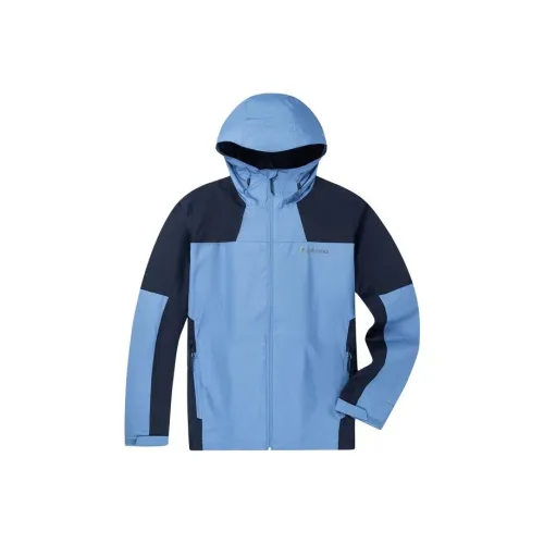 Columbia Водонепроницаемый и Ветрозащитный Ветровка Мужской Синий