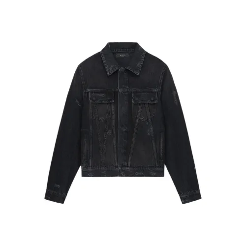 AMIRI FW24 Куртки и Пальто Мужской Черный