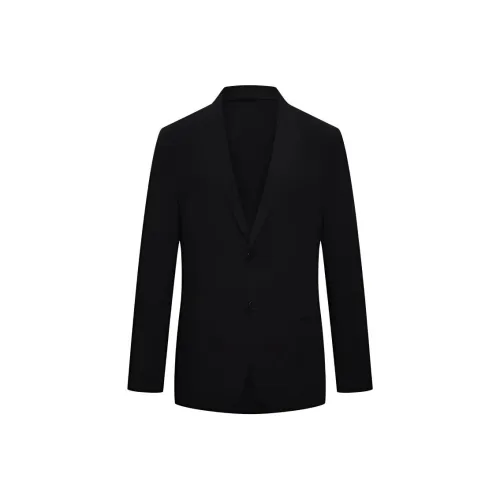 Biyin Leufen Эластичный Коллекция Устойчивый к морщинам Бизнес Костюм Мужской Черный