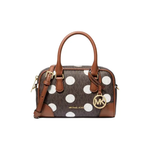 MICHAEL KORS Сумка через плечо из искусственной кожи сумка для женщин темно-коричневый кожа коричневый и белый