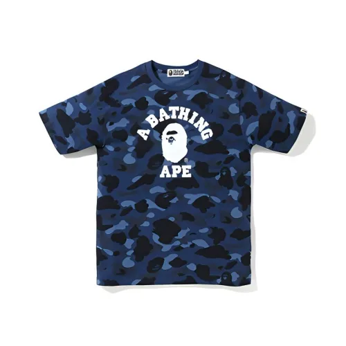 A BATHING APE Голова Series T Рубашка Унисекс