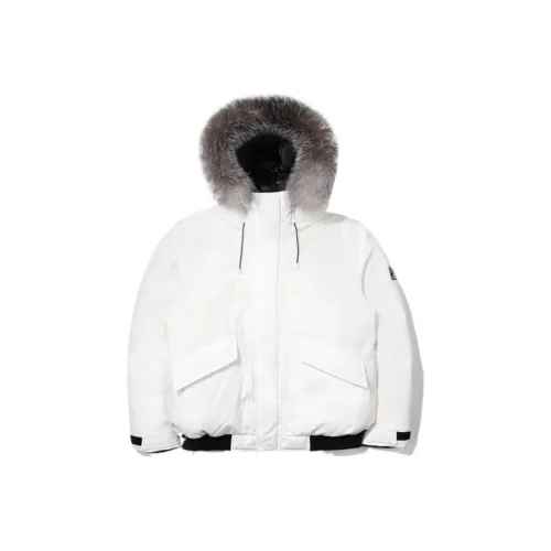 FILA белый унисекс пуховики куртки