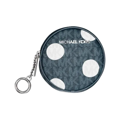 MICHAEL KORS Jet Set Travel Искусственная кожа Монетница Маленький Женский Морской синий