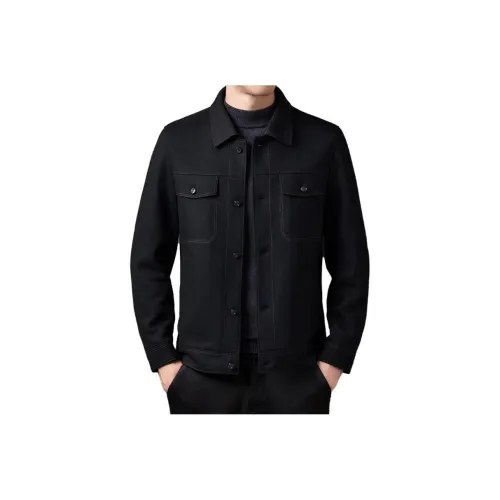 EDENBO Мужские черные куртки