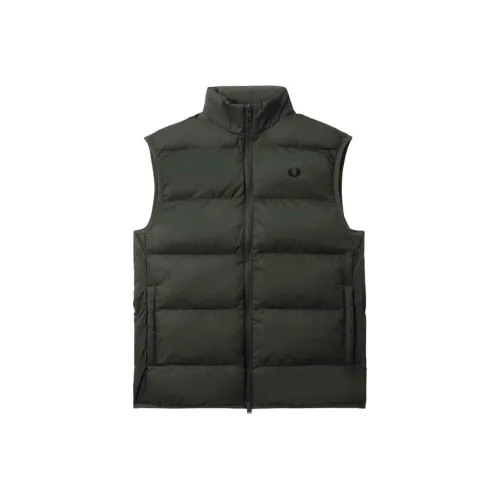 FRED PERRY FW24 Жилет Мужской Зеленый