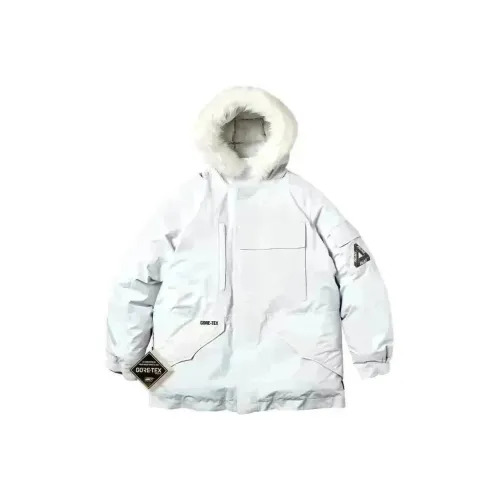 PALACE Белый Мужской Пуховик