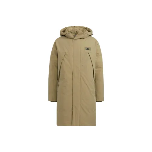 Adidas Зеленая унисекс пуховая куртка