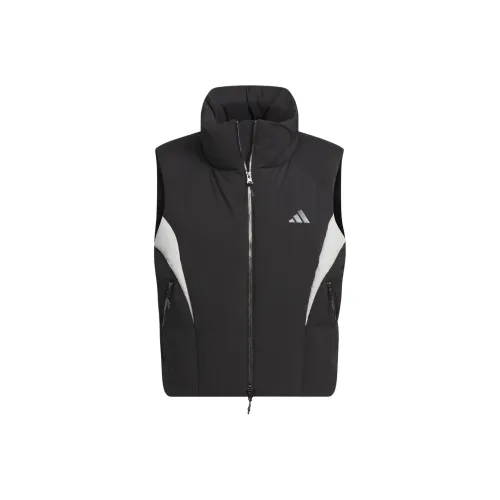 Adidas Черный Мужской Пуховый жилет