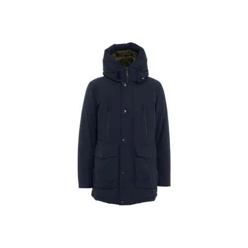 WOOLRICH Синий Мужской Пальто