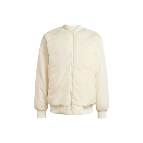 Adidas Originals Хлопковый пуховик Мужской Айвори