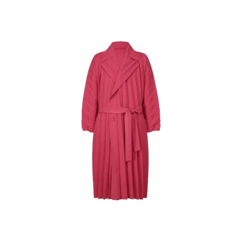 ISSEY MIYAKE Edge пальто светлый пальто мужской розовый